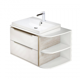 Тумба с раковиной Iddis Calipso 80 CAL80WRi95K белая Тумба с раковиной Iddis Calipso 80 CAL80WRi95K белая