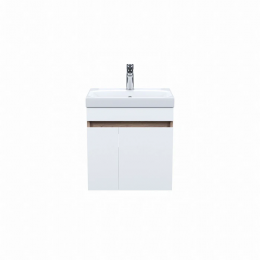 Тумба с раковиной Iddis Zodiac 50 ZOD5AD0i95K белая, коричневая Тумба с раковиной Iddis Zodiac 50 ZOD5AD0i95K белая, коричневая