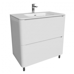 Тумба с раковиной Iddis Edifice 80 EDI80WFi95K белая