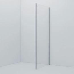 Душевая перегородка Iddis Zodiac 90 см. профиль хром, стекло прозрачное