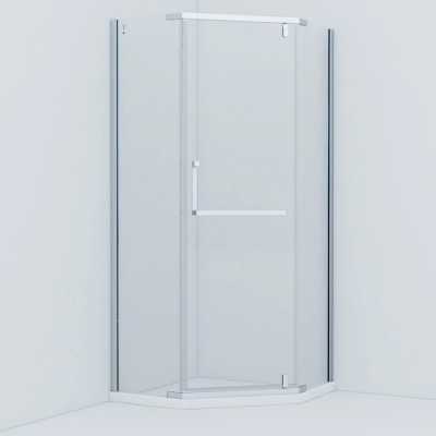 Душевая перегородка Iddis STEEL 90 см. профиль сатин, стекло прозрачное купить с доставкой. 100% Оригинал. Гарантия!