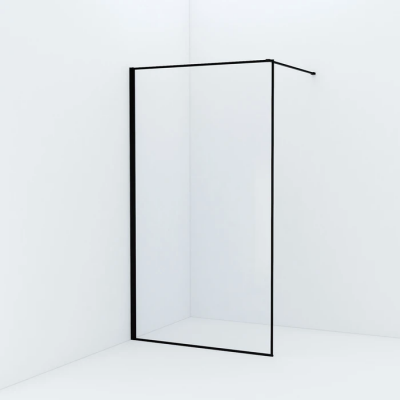 Душевая перегородка Iddis Slide 110 см. профиль черный, стекло прозрачное купить с доставкой. 100% Оригинал. Гарантия!