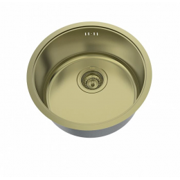 Мойка IDDIS  Edifice для подстольного монтажа золото матовое (EDI42B0i77)