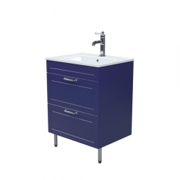 Тумба с раковиной Iddis Oxford 60 OXF60N0i95K синяя