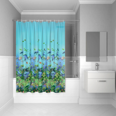 Штора для ванной Iddis Promo P22PV11i11 синий купить с доставкой. 100% Оригинал. Гарантия!