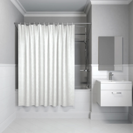 Штора для ванной Iddis Basic B53P218i11 белый Штора для ванной Iddis Basic B53P218i11 белый