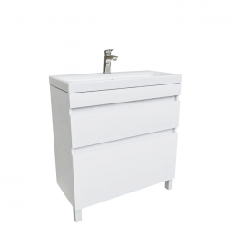 Тумба с раковиной Iddis Zodiac 80 ZOD8CBFi95K белая Тумба с раковиной Iddis Zodiac 80 ZOD8CBFi95K белая