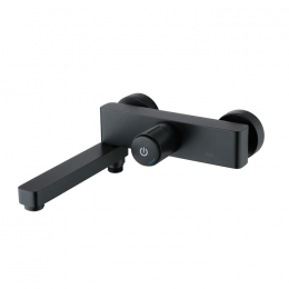 Смеситель для ванны и душа IDDIS Slide SLIBLBTi02WA для ванны с управлением Push Control черный матовый Смеситель для ванны и душа IDDIS Slide SLIBLBTi02WA для ванны с управлением Push Control черный матовый