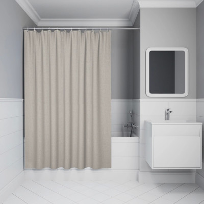 Штора для ванной Iddis Decor DL02P18i11 коричневая купить с доставкой. 100% Оригинал. Гарантия!