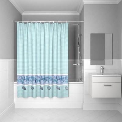 Штора для ванной Iddis Basic B49P218i11 голубой купить с доставкой. 100% Оригинал. Гарантия!