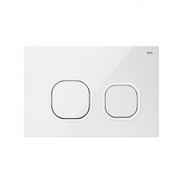 Кнопка смыва IDDIS Uniglass UNG01GWi77 белая