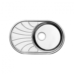 Кухонная мойка IDDIS Suno SUN77SDi77 хром 770x480 см Кухонная мойка IDDIS Suno SUN77SDi77 хром 770x480 см