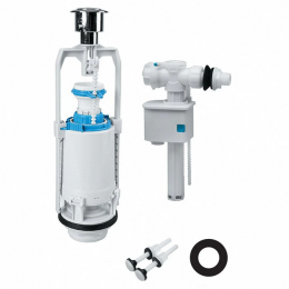 Одноуровневая водосливная арматура боковой подвод Тип А. круглая резинка Iddis Optima Home (F012400-0005) Одноуровневая водосливная арматура боковой подвод Тип А. круглая резинка Iddis Optima Home (F012400-0005)