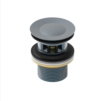 Выпуск для умывальника IDDIS Slide серый (SLIGM00i88) купить с доставкой. 100% Оригинал. Гарантия!