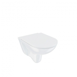 Унитаз подвесной с сиденьем микролифт Iddis Zodiac ZDCRDSEi25 безободковый Унитаз подвесной с сиденьем микролифт Iddis Zodiac ZDCRDSEi25 безободковый