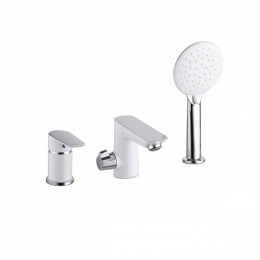 Смеситель на борт ванны IDDIS Cloud на 3 отверстия с керамическим дивертором (CLOSB30i07) Смеситель на борт ванны IDDIS Cloud на 3 отверстия с керамическим дивертором (CLOSB30i07)