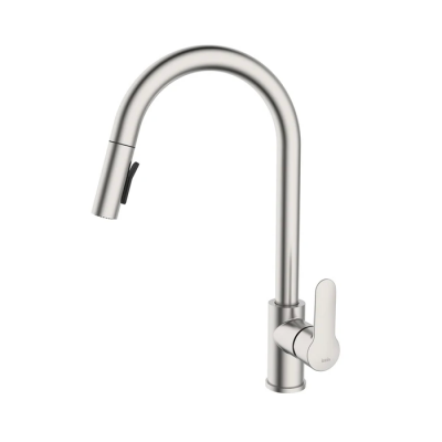 Смеситель для кухонной мойки IDDIS Cuba CUBSTP0i05 с выдвижным изливом сталь Cuba купить с доставкой. 100% Оригинал. Гарантия!