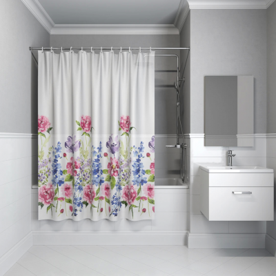 Штора для ванной Iddis Promo P06PV11i11 белый купить с доставкой. 100% Оригинал. Гарантия!