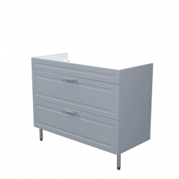 Тумба под раковину Iddis Oxford 45 OXF10L1i95 светло-серая