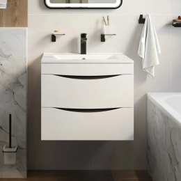 Тумба с раковиной Iddis Cloud 60 CLO60W0i95+0136000i28 белая Тумба с раковиной Iddis Cloud 60 CLO60W0i95+0136000i28 белая