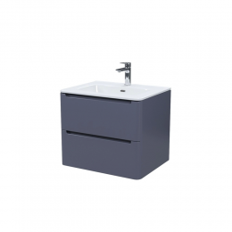 Тумба с раковиной Iddis Edifice 60 EDI60D0i95K темно-серая