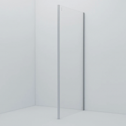 Душевая перегородка Iddis Zodiac 100 см. профиль хром, стекло прозрачное