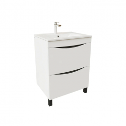 Тумба с раковиной Iddis Cloud 60 CLO60WFi95K белая Тумба с раковиной Iddis Cloud 60 CLO60WFi95K белая