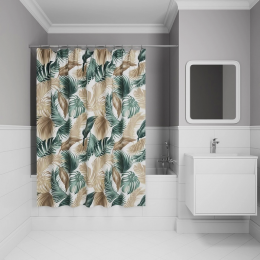 Штора для ванной Iddis Base BF06P18i11 коричневая