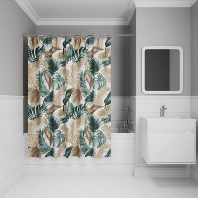 Штора для ванной Iddis Base BF06P18i11 коричневая купить с доставкой. 100% Оригинал. Гарантия!