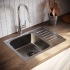 Кухонная мойка IDDIS Sound SND60SDi77 серый 605x440 см купить с доставкой. 100% Оригинал. Гарантия!