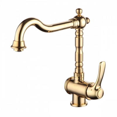 Смеситель для кухни IDDIS Oldie желтое золото (OLDYGL0i05) купить с доставкой. 100% Оригинал. Гарантия!