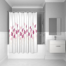 Штора для ванной Iddis Lavender Happiness SCID120P белый Штора для ванной Iddis Lavender Happiness SCID120P белый