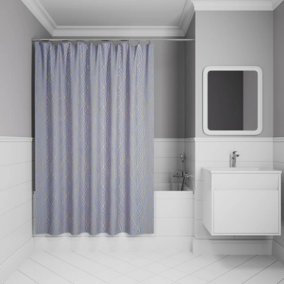 Штора для ванной Iddis Base BG02P18i11 фиолетовая купить с доставкой. 100% Оригинал. Гарантия!