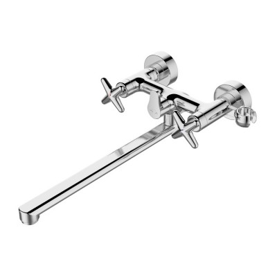 Смеситель для ванны с длинным изливом IDDIS Acros (ACRSBL2i10WA) купить с доставкой. 100% Оригинал. Гарантия!