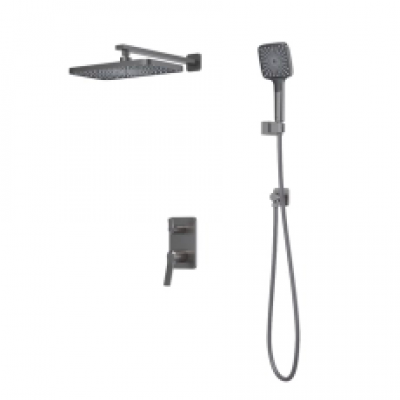 Встраиваемая система с тропическим и ручным душем Iddis Parker PARGM02i67 матовый графит купить с доставкой. 100% Оригинал. Гарантия!