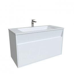 Тумба с раковиной Iddis Esper 95 ESP10W0i95K белая