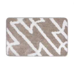 Коврик для ванной комнаты Iddis Base BPQS03Mi12 серо-коричневый Коврик для ванной комнаты Iddis Base BPQS03Mi12 серо-коричневый
