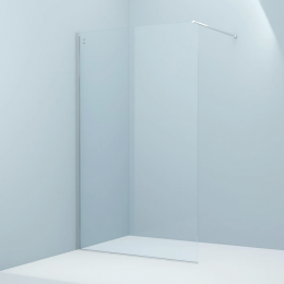 Душевая перегородка Iddis Slide 120 см. профиль хром, стекло прозрачное