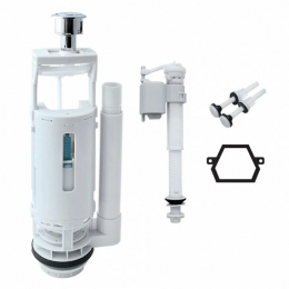 Двухуровневая водосливная арматура, нижний подвод, Тип B. Трапециевидная резинка Iddis Optima Home (F012400-02K) Двухуровневая водосливная арматура, нижний подвод, Тип B. Трапециевидная резинка Iddis Optima Home (F012400-02K)