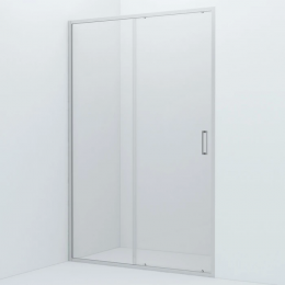 Душевая дверь в нишу Iddis Zodiac 130 см. профиль хром, стекло прозрачное Душевая дверь в нишу Iddis Zodiac 130 см. профиль хром, стекло прозрачное