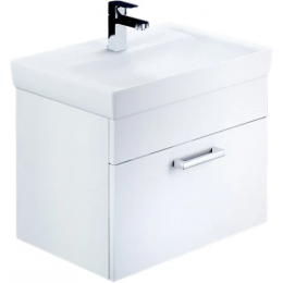 Тумба с раковиной Iddis New Mirro 60 NMIR60Wi95+0016000U28 белая