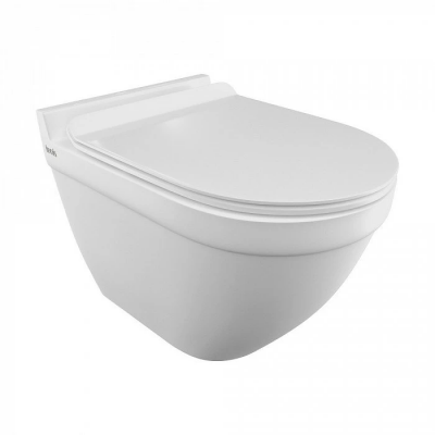 Унитаз подвесной с сиденьем микролифт Iddis Cloud CLORDSEi25 безободковый купить с доставкой. 100% Оригинал. Гарантия!