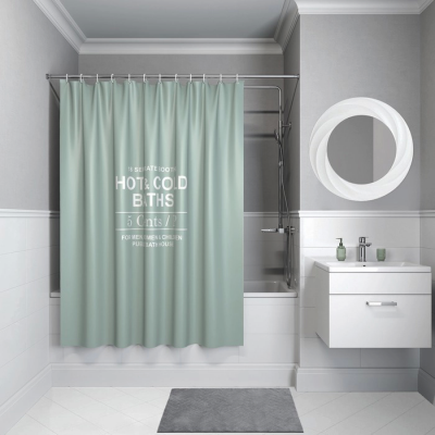 Штора для ванной Iddis Basic B31P218i11 зеленый купить с доставкой. 100% Оригинал. Гарантия!