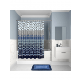 Штора для ванной Iddis Decor D07P218i11 голубой;синий Штора для ванной Iddis Decor D07P218i11 голубой;синий