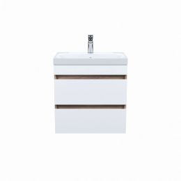 Тумба с раковиной Iddis Zodiac 60 ZOD6AB0i95K белая, коричневая Тумба с раковиной Iddis Zodiac 60 ZOD6AB0i95K белая, коричневая