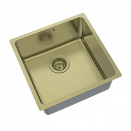 Мойка IDDIS  Edifice для подстольного монтажа золото матовое (EDI44B0i77)