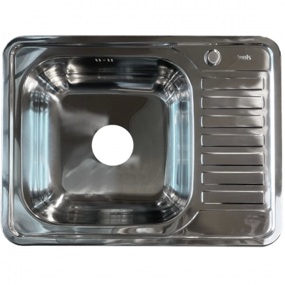 Мойка IDDIS Basic нержавеющая сталь полированная чаша слева 650*500 (BAS65PLi77) купить с доставкой. 100% Оригинал. Гарантия!