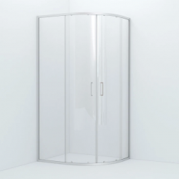 Душевая перегородка Iddis Zodiac 100 см. профиль хром, стекло прозрачное