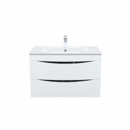 Тумба с раковиной Iddis Cloud 80 CLO80B0i95K белая Тумба с раковиной Iddis Cloud 80 CLO80B0i95K белая