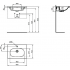 Раковина подвесная Ideal Standard Tesi 62x46 T351001